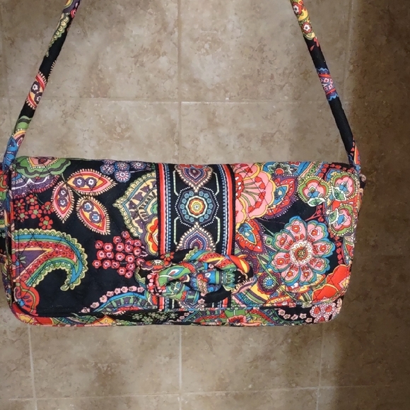 Vera Bradley Multicolor Paisley Shoulder Bag - Picture 1 of 10